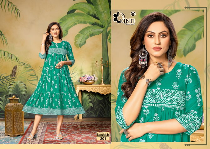 Kashish Vol 2 By Kinti Designer Kurti Catalog